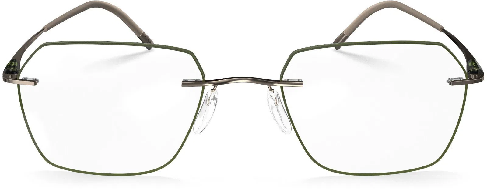 Silhouette Purist Color Groove Demo Rimless 5561 Eyeglasses - view 123